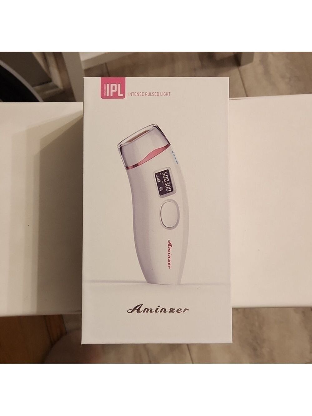 Aminzer IPL Permanent Hair Remover, 500001 treatments left, Prevents Hair Growth
